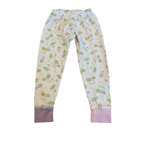 Magnolia Baby Pink Long Pajama 2 Piece Size 3T - Picture 7 of 9